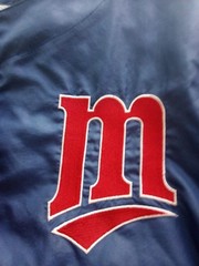 Vintage Starter Diamond Collection Minnesota Twins Batting Practice Pullover MLB