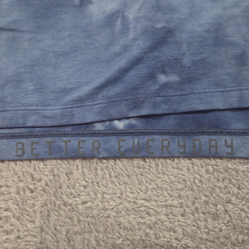 Lululemon Shirt Mens XL Blue Tie Dye Better Everyday Athletic Running Gym Yoga gallery
