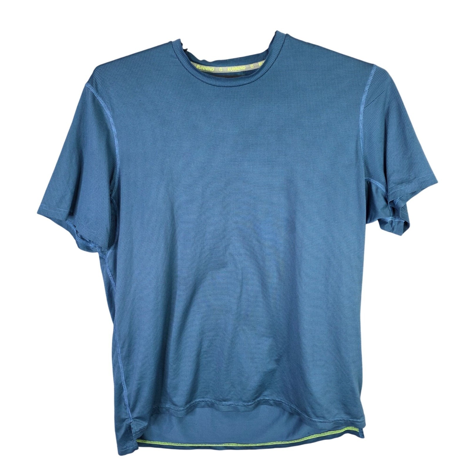 Mens Champion C9 Blue Running Active T Shirt Short Sleeve Polyester Stretch XL gallery