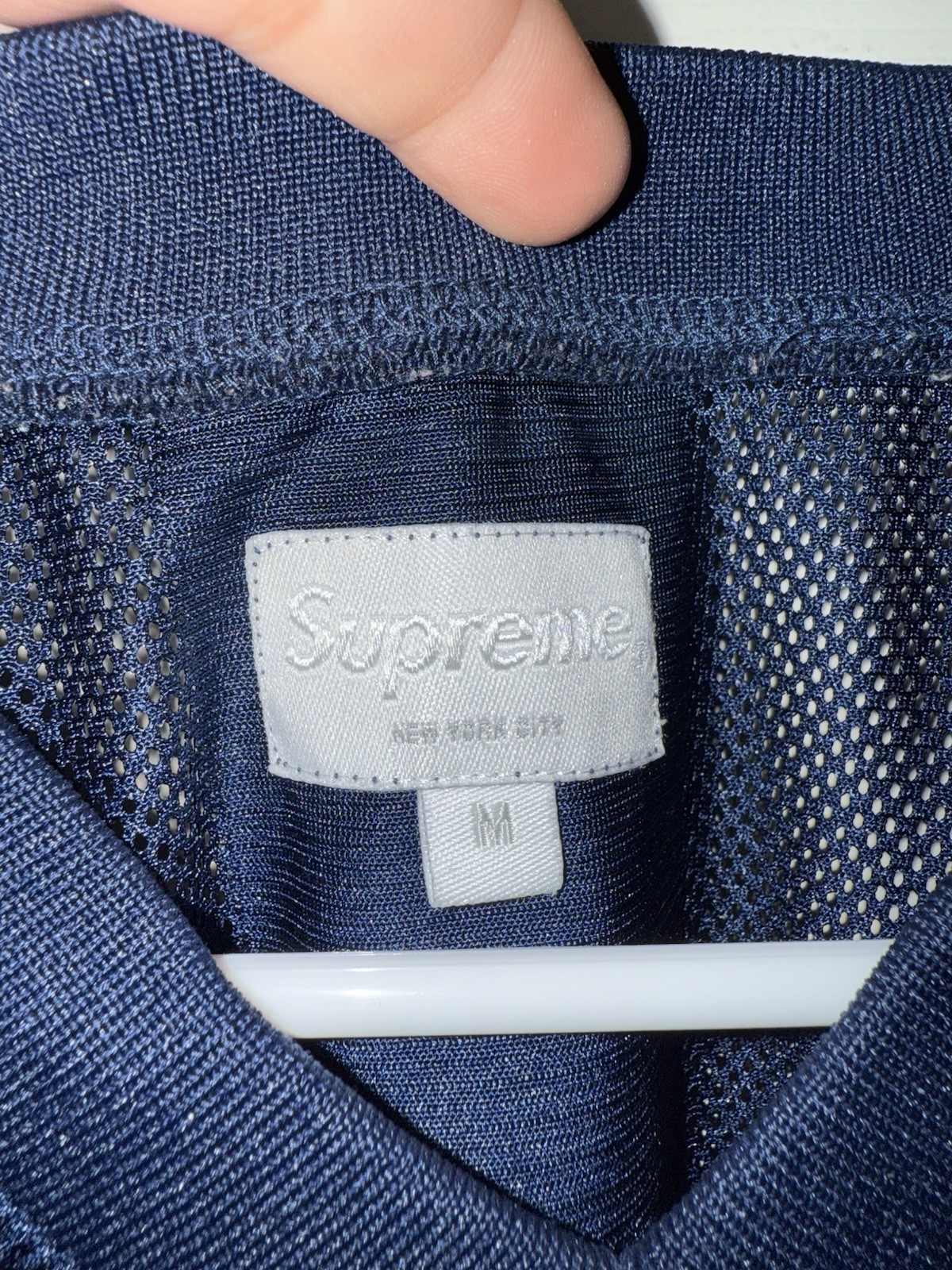Supreme Mesh Velvet Jersey Size M gallery