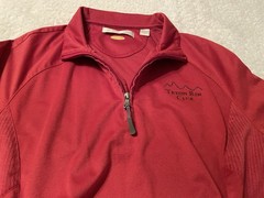 Long Sleeve Collard 1/2 Zip Top From Greg Norman Size XL Box A7