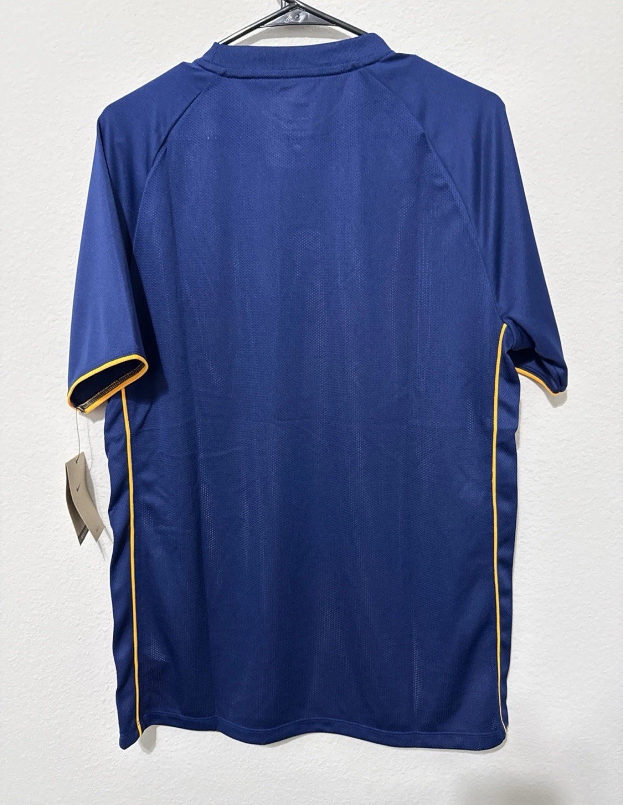 Nike Men Dri-Fit Blue/orange Soccer Jersey HV1824-494 Men Size Large gallery