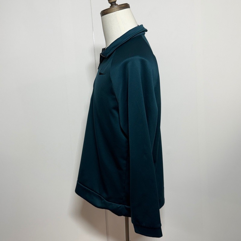 Nike 1/4 Zip Pullover Mens Large Teal Green Dri-FIT Long Sleeve Fleece Outdoors gallery