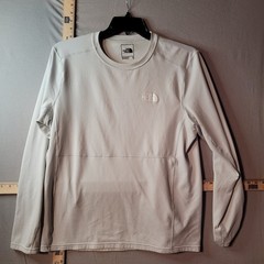 The North Face Mens FlashDry Long Sleeve Shirt Gray XL NF0A3Y3Y Hiking Training