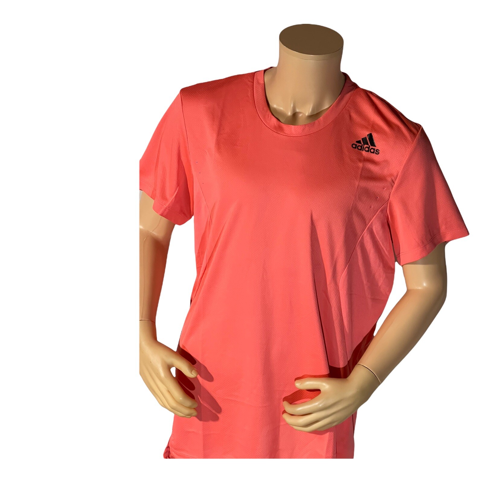 Mens Adidas Heat.Rdy Training Tee Shirt Red GL7296 Sz Medium NWT $50 gallery