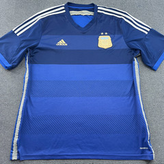 Argentina 2014 2015 Away Mens Football Jersey XL Adidas Camiseta Shirt
