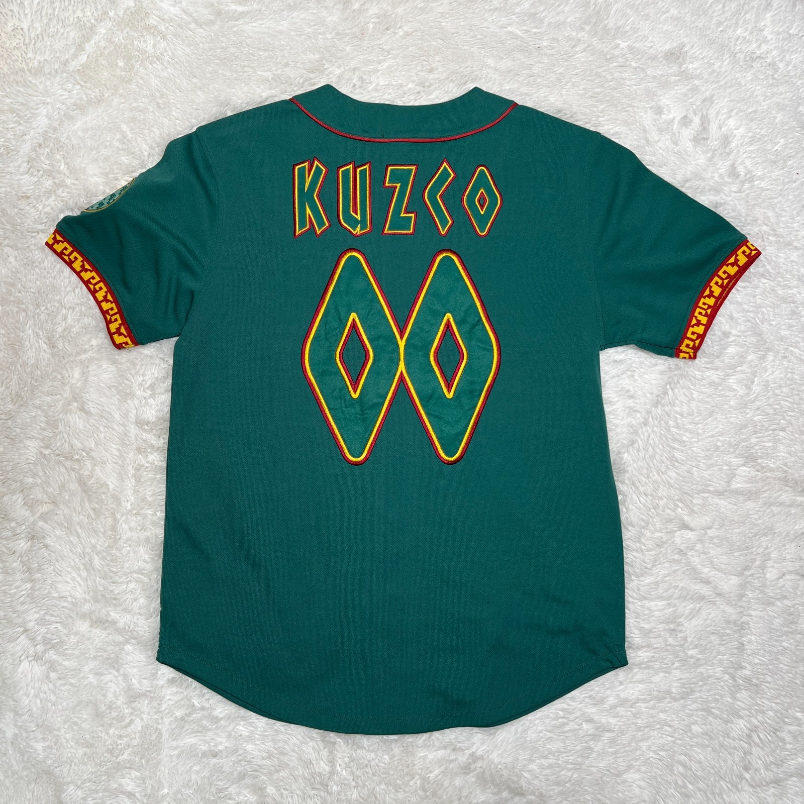DISNEY EMPERORS NEW GROOVE KUZCO BASEBALL JERSEY SHIRT BOXLUNCH gallery