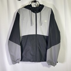 New Balance Gray NB Dry Full-zip Lightweight Spring Outdoors Jacket Men’s L