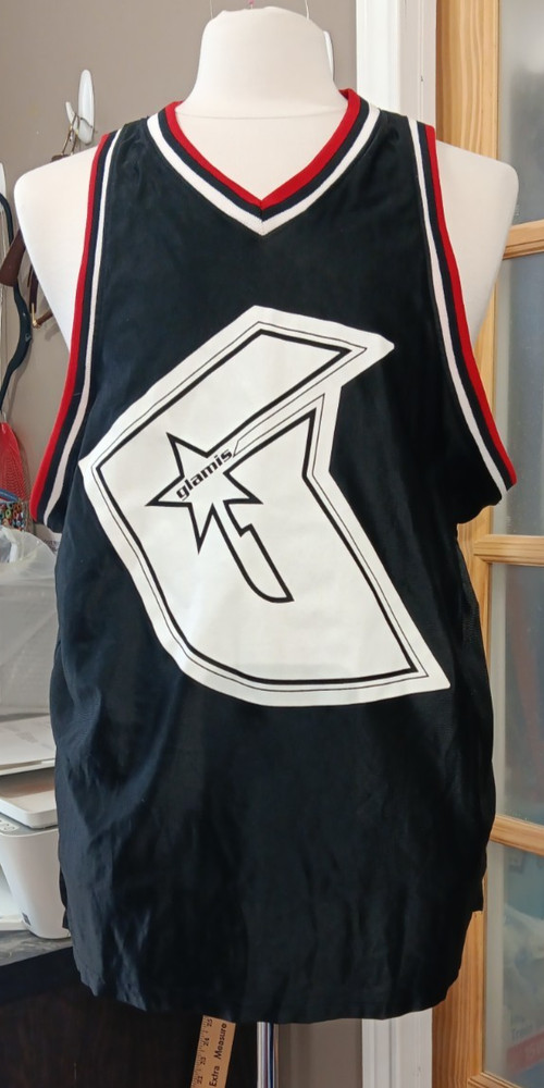 Vintage 90s Glamis Jersey Imperial Sand Dunes Giant Mens Sz XL Black OHV Fun