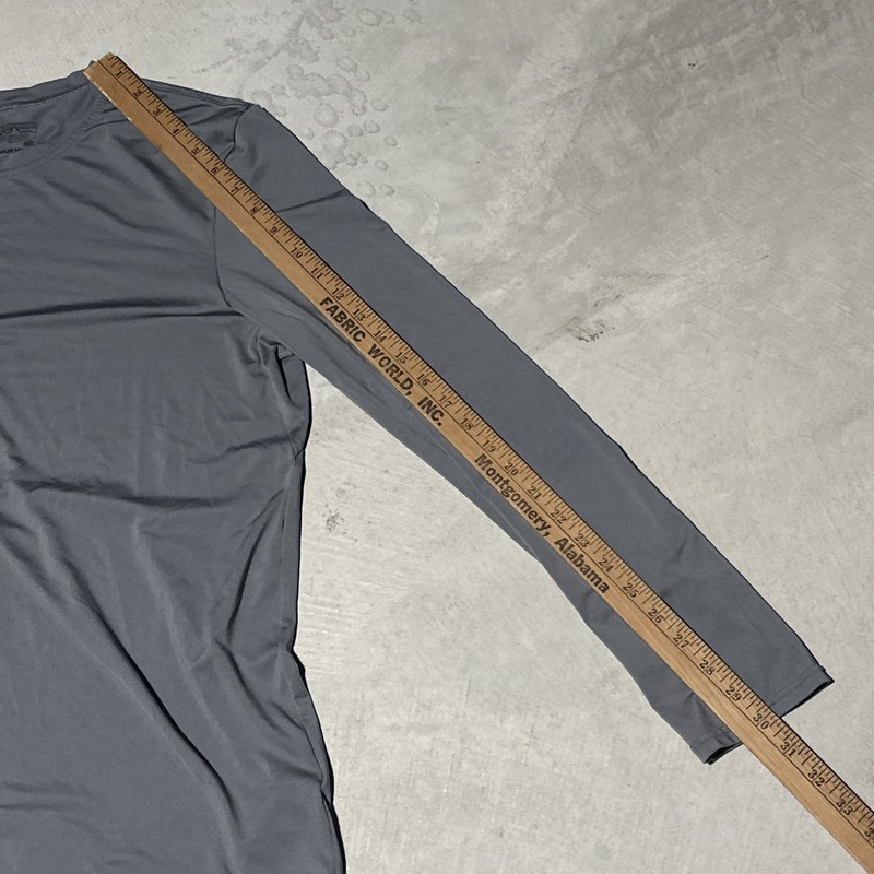 Patagonia Capilene Daily Base Layer Long Sleeve Shirt Men’s SZ M Gray Hiking gallery
