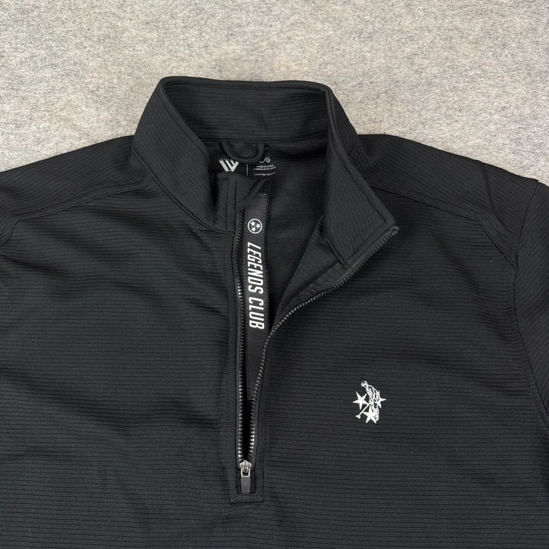 Levelwear 1/4 Zip Pullover Long Sleeve Vanderbilt Legends Golf Club Mens Large L gallery