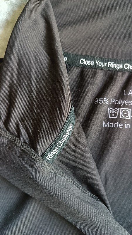 Apple Employee Close Your Rings Quarter Zip Pullover Long Sleeve Shirt size S gallery
