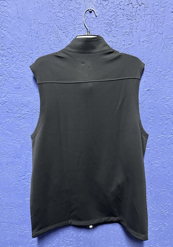 Size Large-Tall Callaway Full Zip Golf Vest Men's CGKS9H9XDS Caviar Polyester gallery