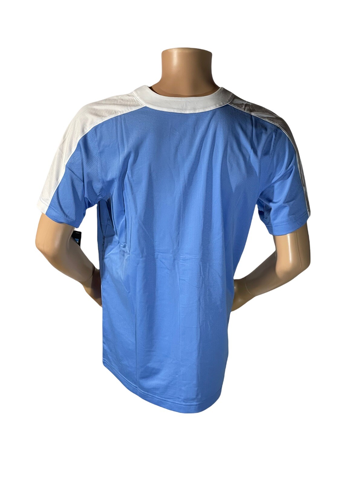 Nike Team Baseball Practice One Button Henley Medium Blue BQ5399-453 gallery