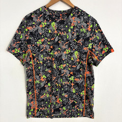 Psycho Bunny Athletic Performance Shirt Mens M Colorful Logo Camo Sporty