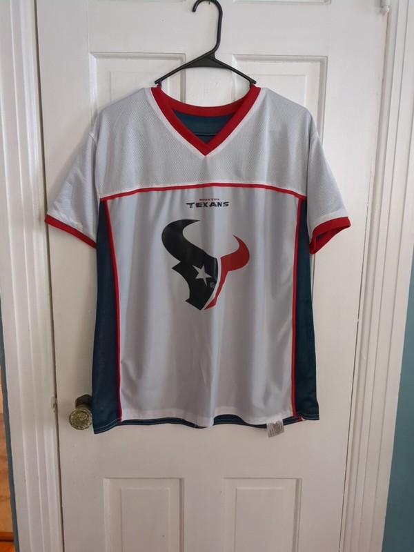 Houston Texans Rams Shirt Size Adult Large NFL Flag Football Reversible gallery