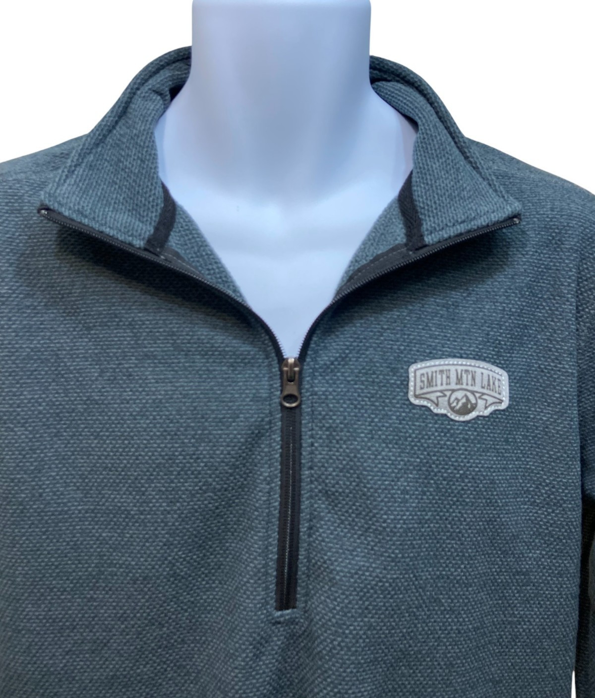 Smith MTN Lake Men's 1/4 Zip Performance Pullover Size Medium Gray Activewear gallery