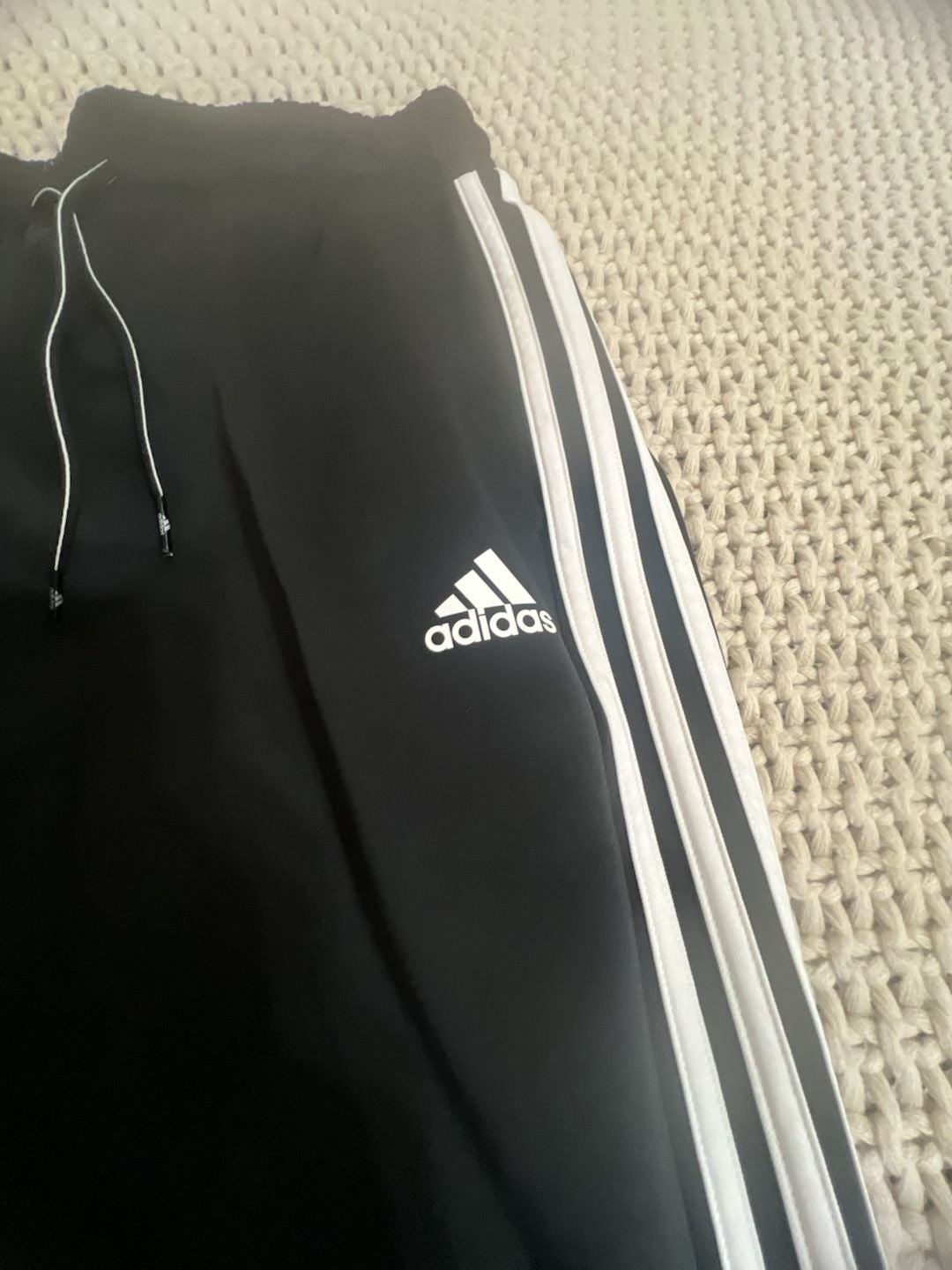 Adidas Aeroready 3-Stripe Track Pants Black Size S gallery