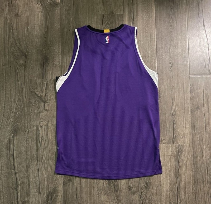 Men 3XL Sacramento Sac Sactown Kings Blank adidas 2014 2015 Authentic NBA Jersey gallery