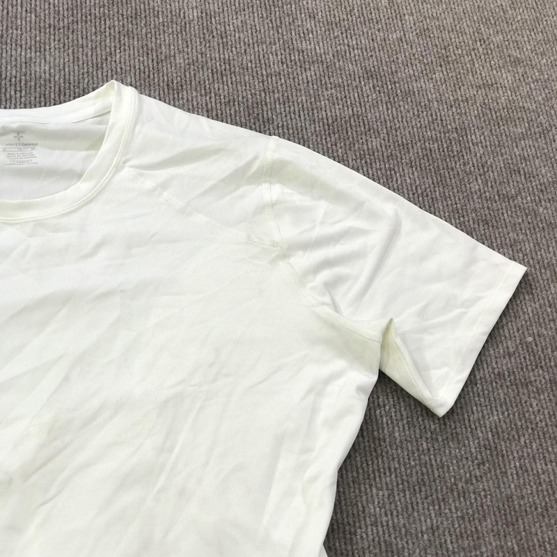 Tommie Copper Shirt Mens XL White Compression Copper Znergy Lower Back Support gallery