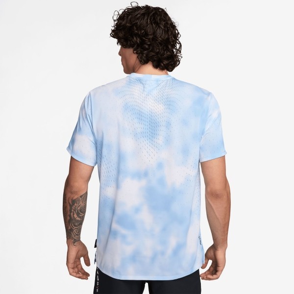 Mens Size Small Nike Running Division Dri-FIT ADV Shirt Psychic Blue HJ4148-422 gallery