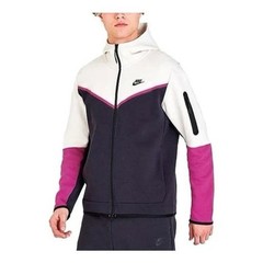 Size 2XL Nike Sportswear Tech Fleece Full-Zip Hoodie Purple Pink Mens CU4489-031
