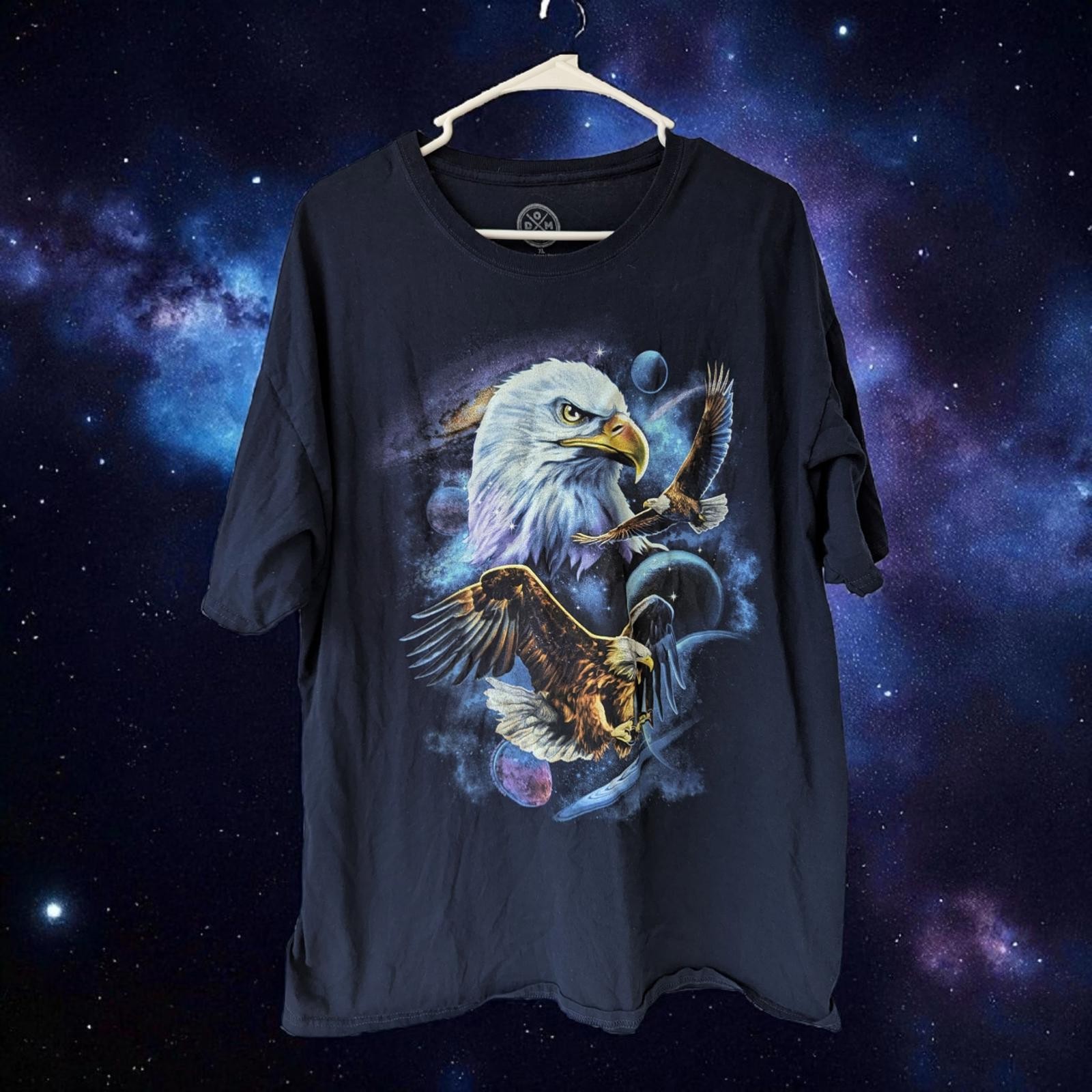 DOM Cosmic Celestial Eagle Sleeve T-Shirt with Eagle Graphic XL nature animal gallery