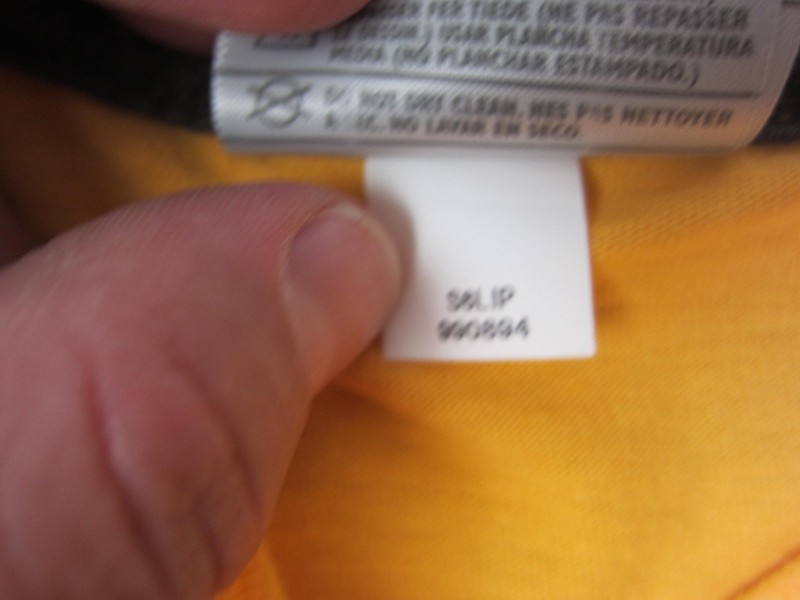 Vintage Nike Shirt Mens Large L Yellow Swoosh Crewneck Short Sleeve Classic Y2K gallery