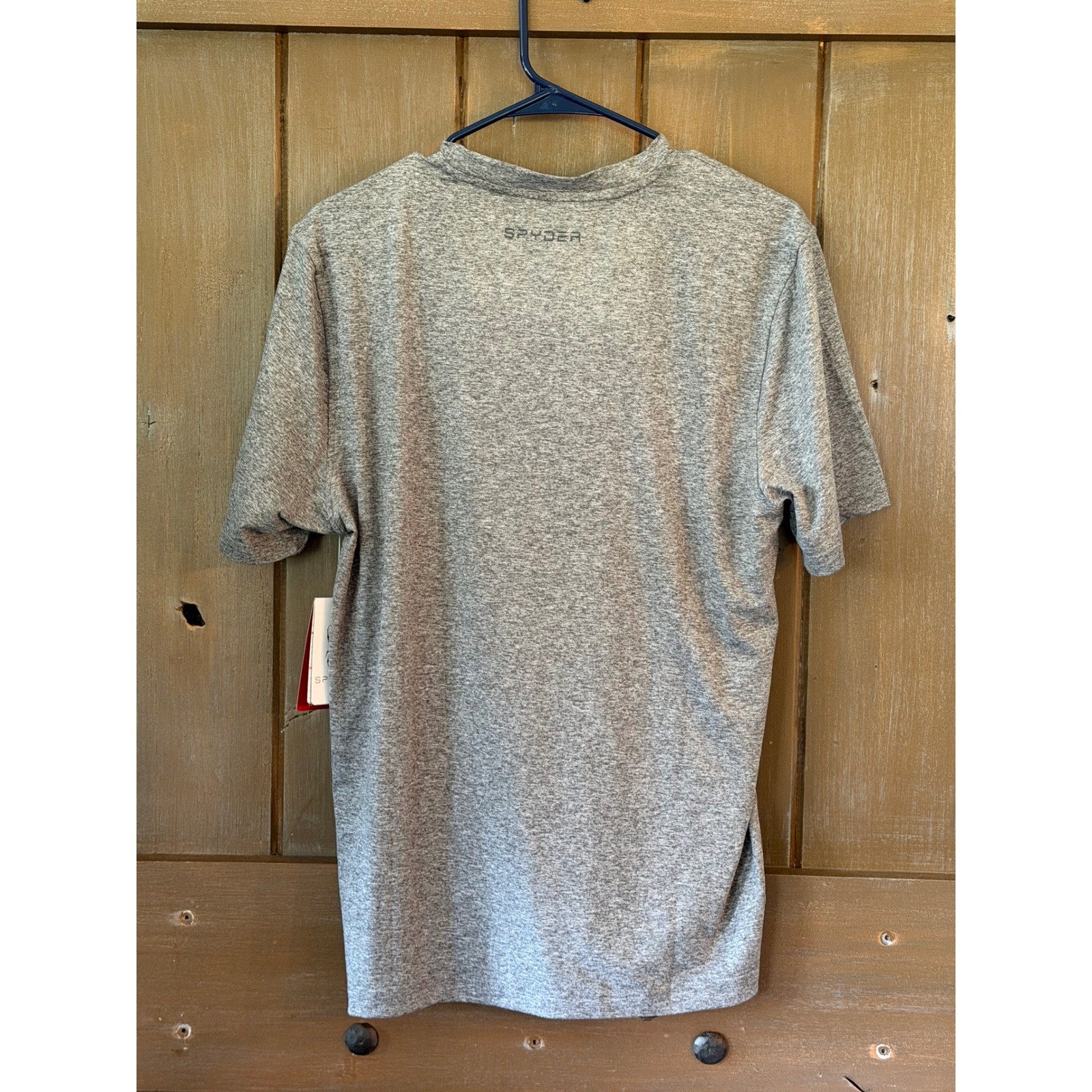 Spyder Mens Polar Heather Gray DryWeb Wicking Active T-Shirt SMK118 New gallery