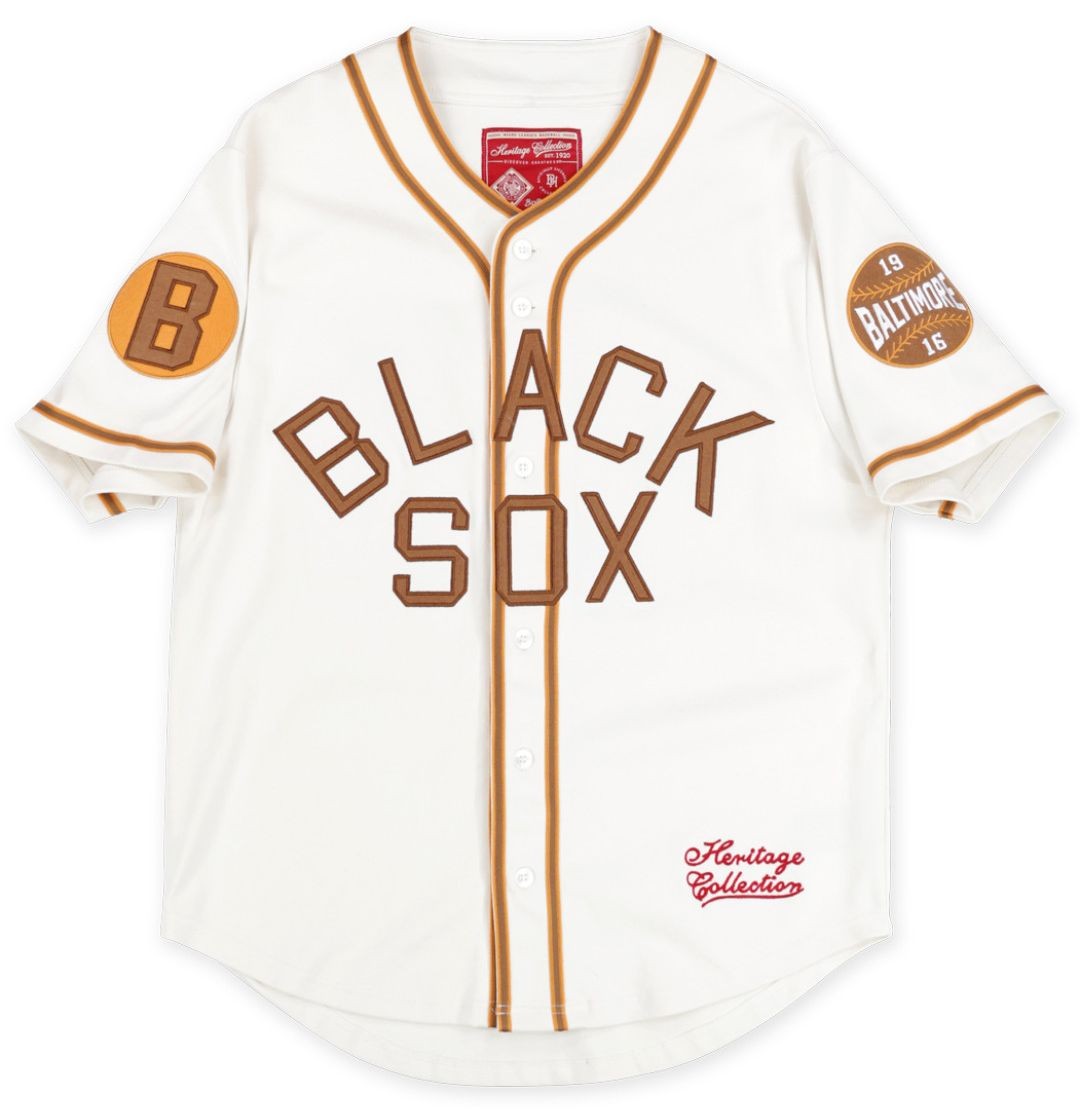 NLBM Negro Leagues M2 Heritage Jersey Baltimore Black Sox gallery