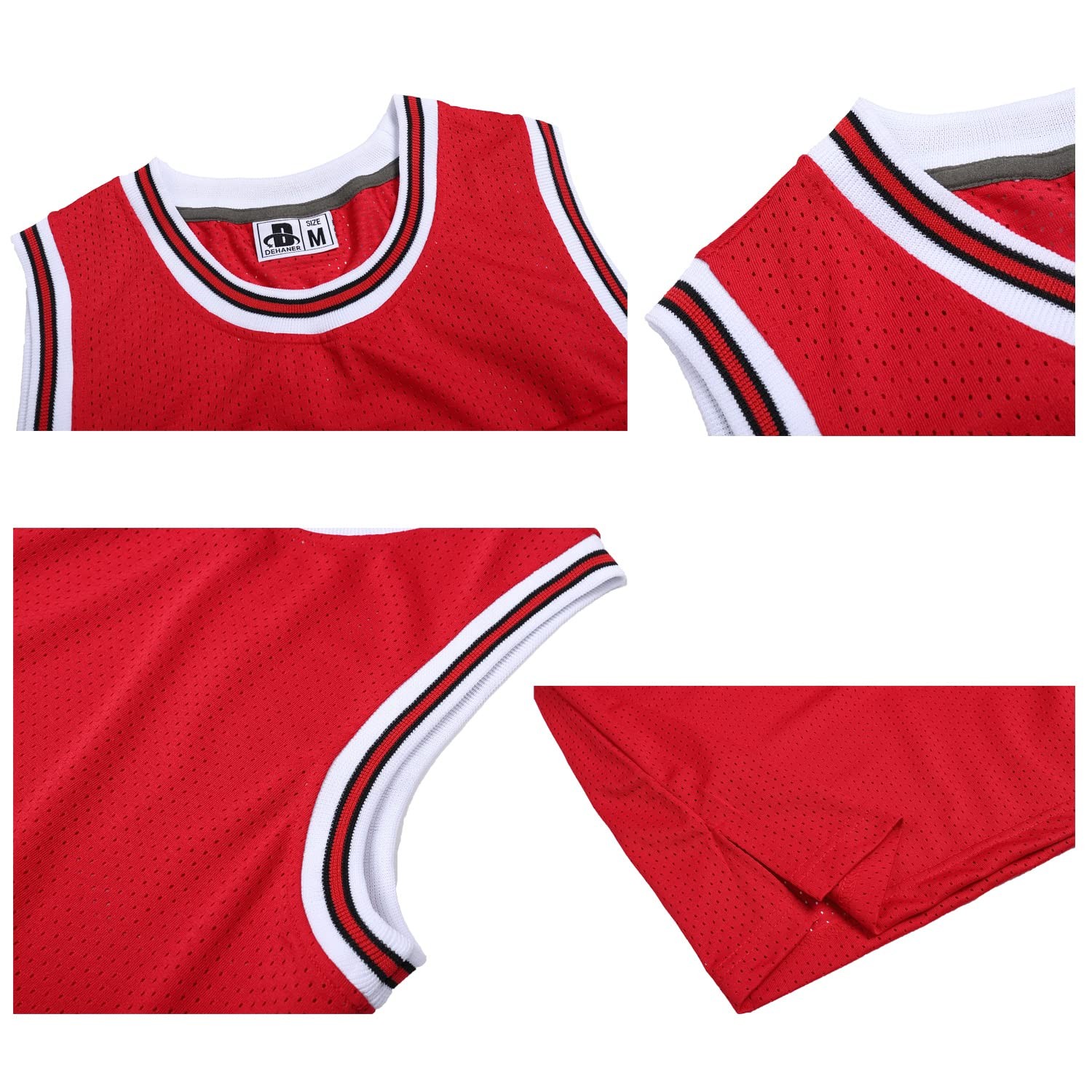 3 Pack Basketball Jerseys for Men Women Dad Mom Children Plain Mesh Custom T-... gallery