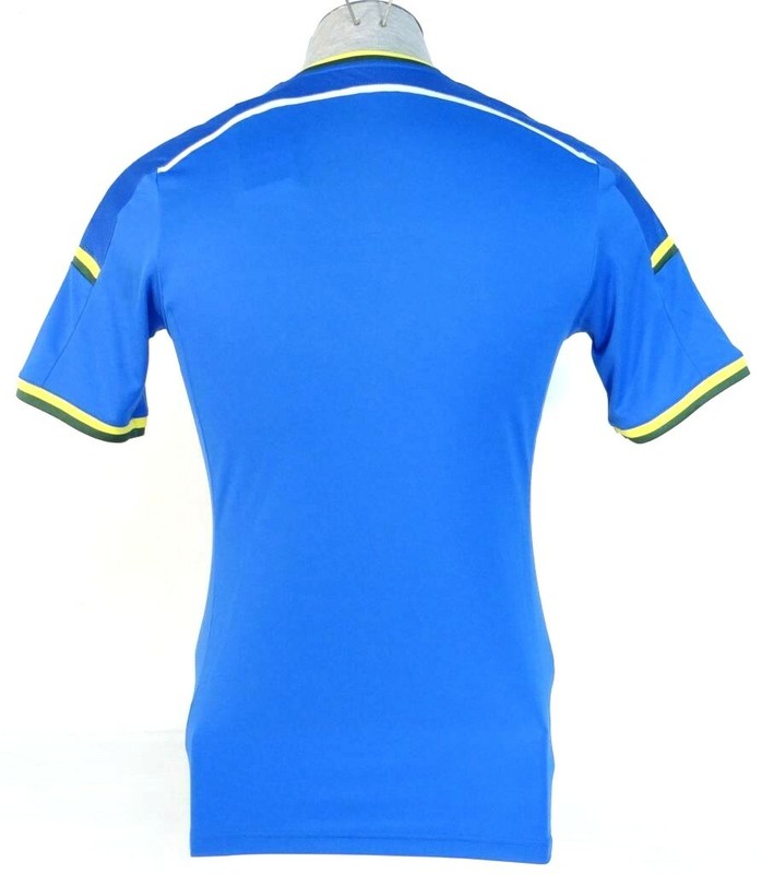 Adidas ClimaCool AdiZero Blue & White Condivo 14 Short Sleeve Jersey Men's NWT gallery