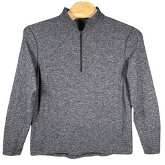 Lululemon 1/2 Zip Mens Metal Vent Tech XL Gray Heathered Pullover Running Surge