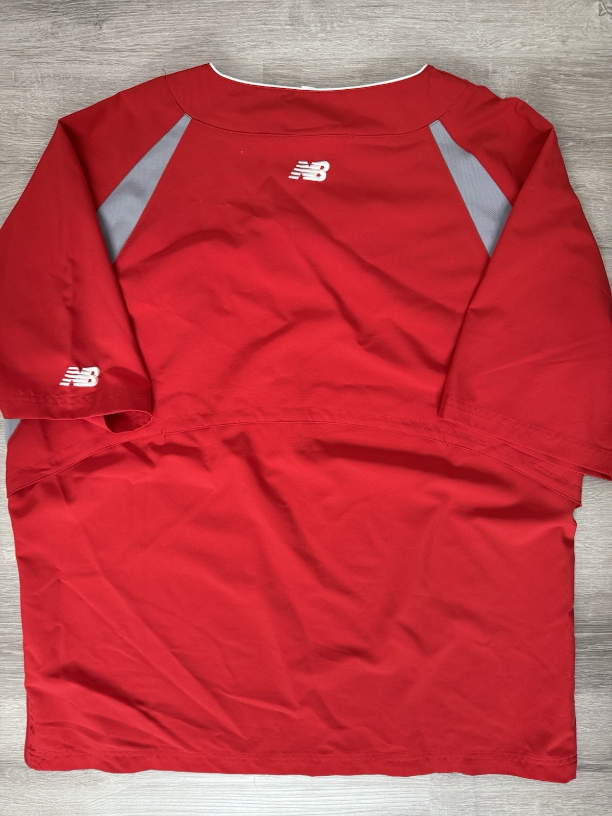 Boston Red Sox New Balance Team Pullover - Size XL - BP - Warm Up - Stitched gallery