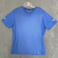 Champion Running Mens T-Shirt Blue Size XL Athletic Workout Breathable