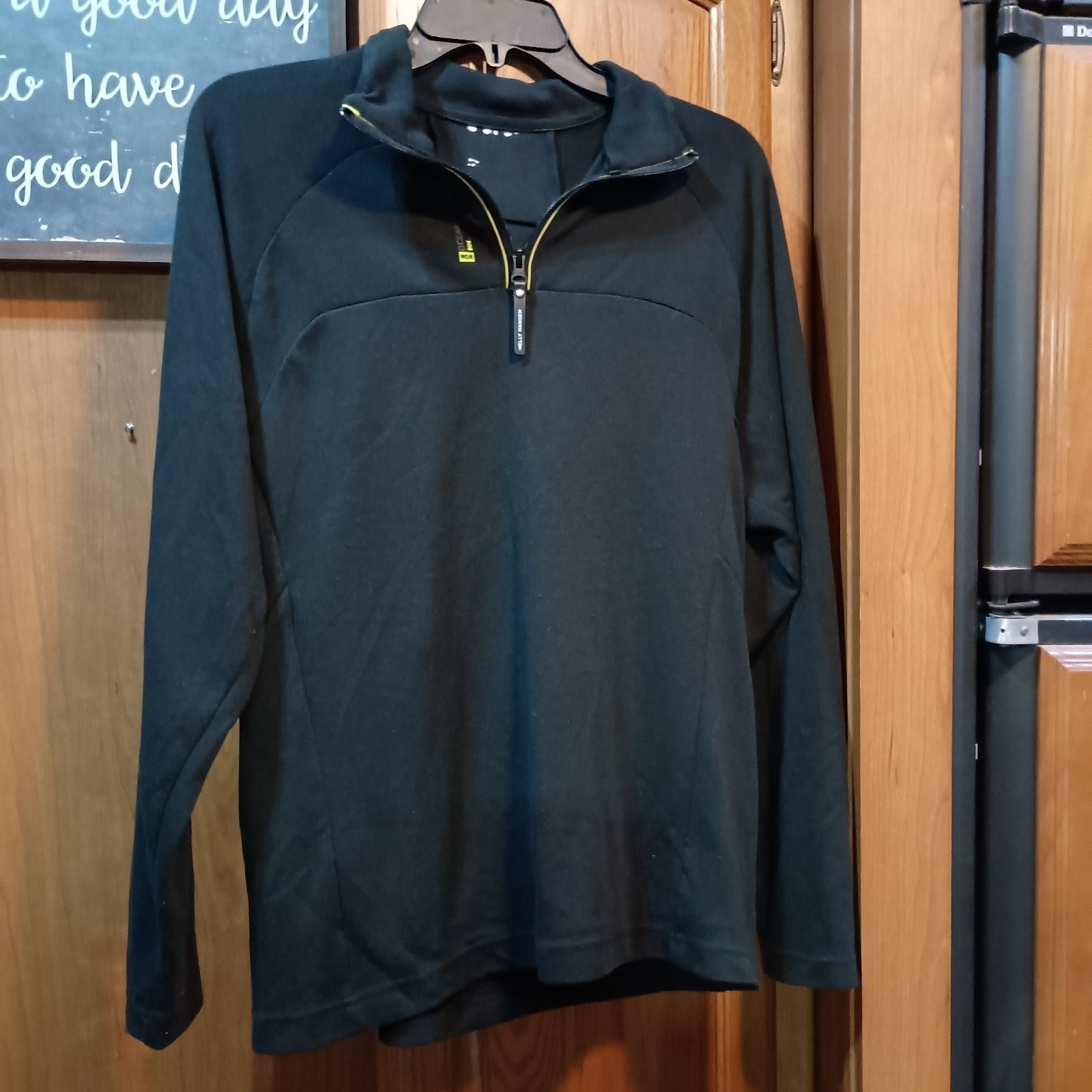 Helly Hansen Pullover Mens (Est) Med Black Ocean Power NOR 1/4 Zip gallery