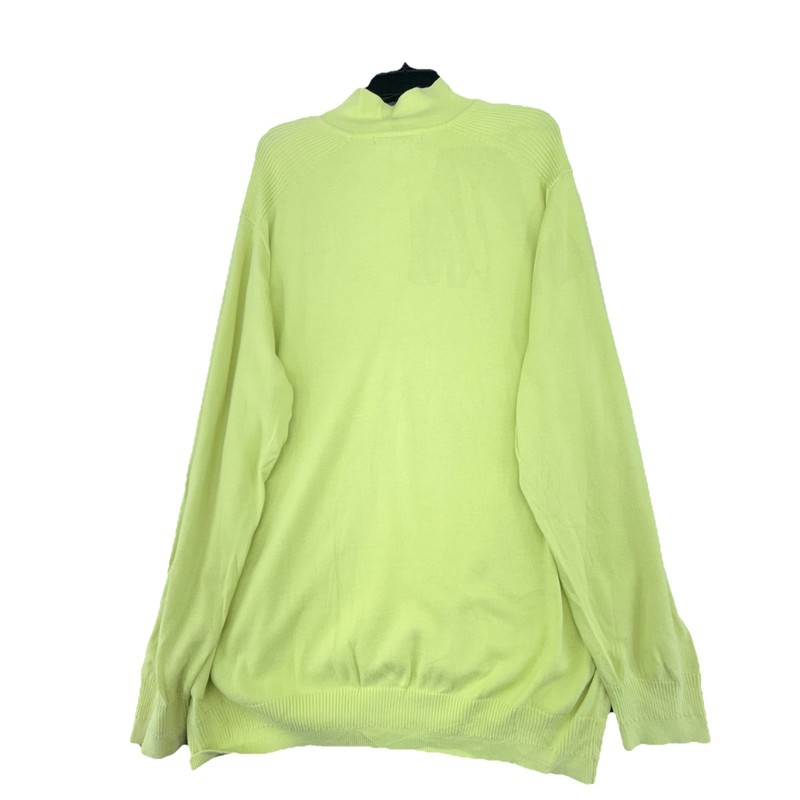 Nike Tiger Woods Collection Pullover Mens XL Neon Quarter Zip Golf Casual gallery