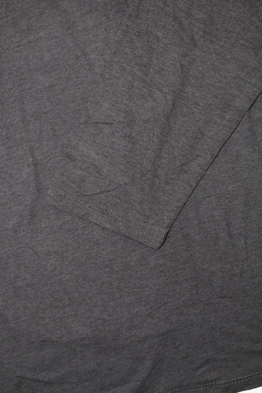 7Diamonds Core 1/4 Snap Long Sleeve Henley Shirt Charcoal Sz M Anti Odor Stretch gallery