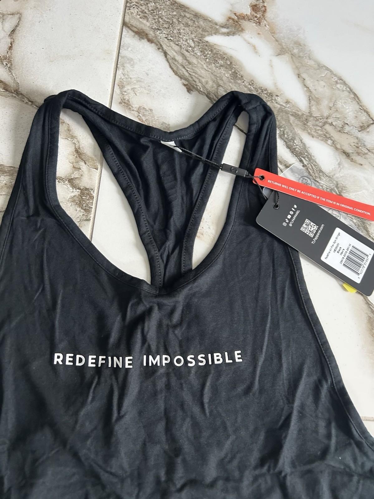TLF Men’s Tank Stringer Air Flex Redefine Impossible M Black gallery