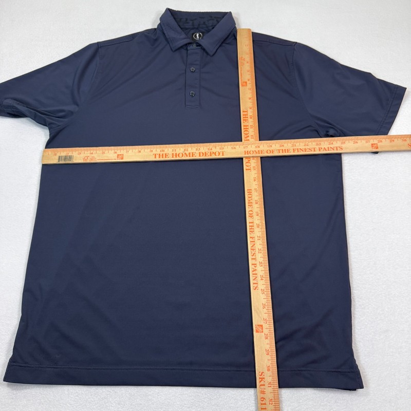 U Suck At Golf Polo Shirt Mens XL Navy Blue USAG Active Tee Outdoor Casual gallery