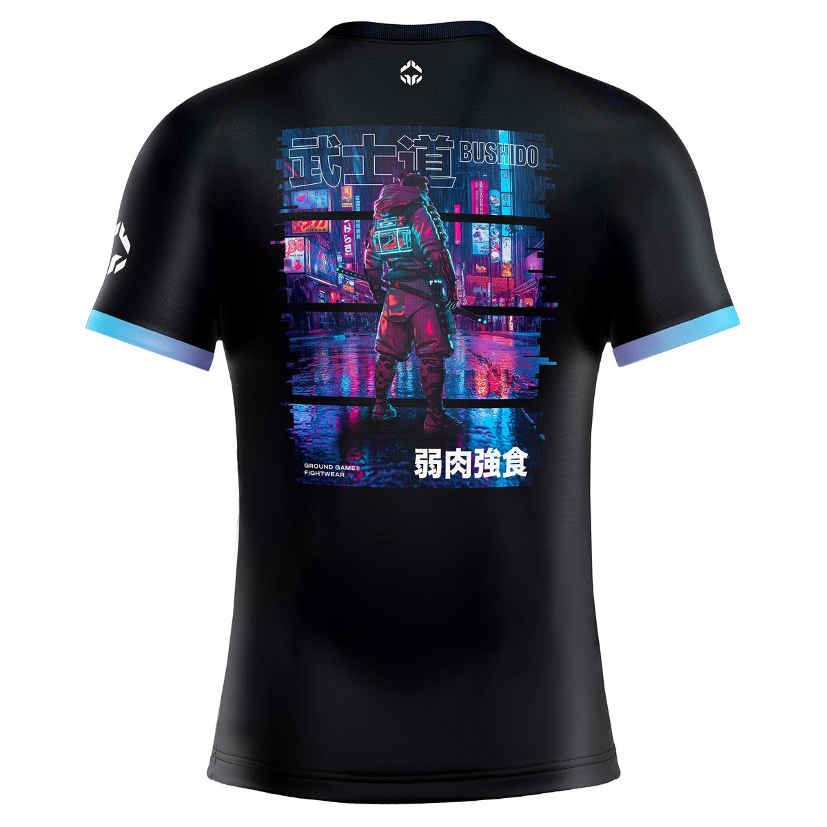 Ground Game Rashguard Short Sleeve Cyber Samurai gallery