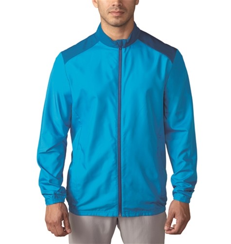 new adidas ADI CLUB WIND JACKET mens XL Golf Windbreaker blue outdoor track top gallery