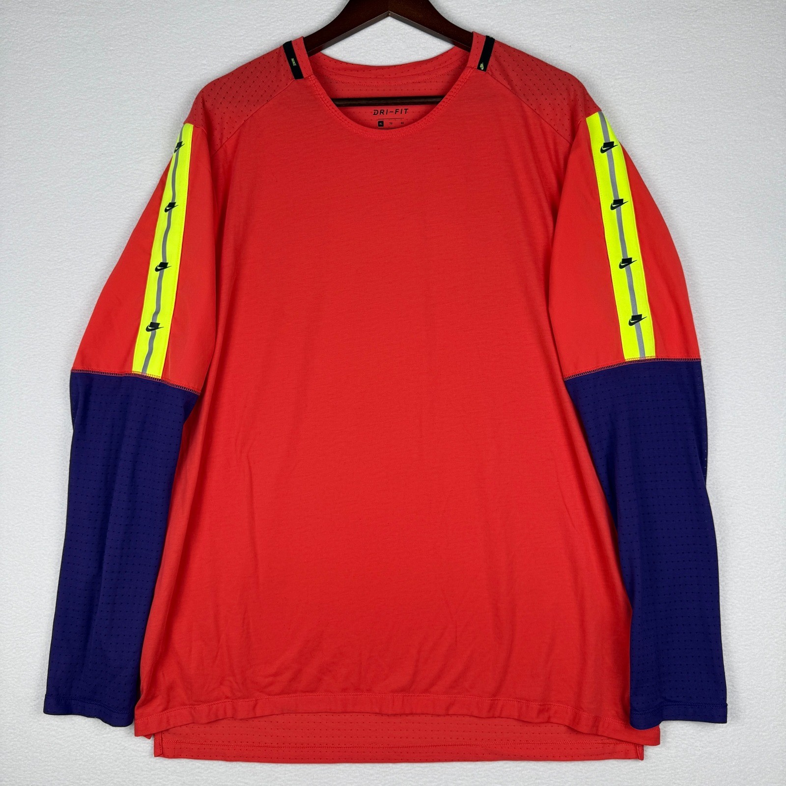 Nike Dri-FIT Miler Long Sleeve Running Shirt Mens XL Visibility BV5590-850 gallery