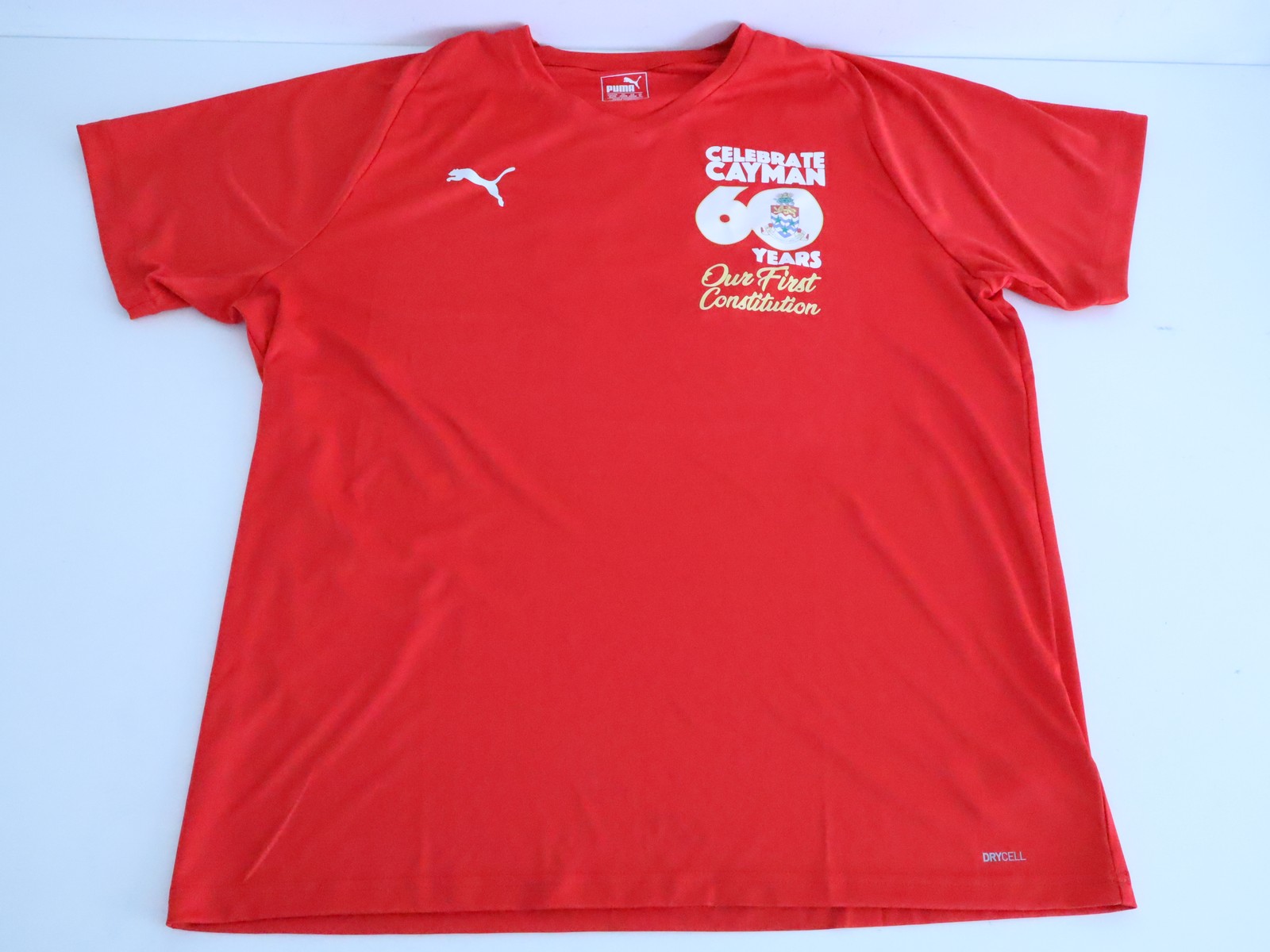 Puma Drycell Cayman 60 Years 2019 #24 Red T-Shirt Mens XL gallery