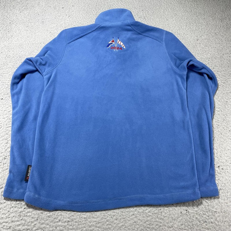 Helly Hansen Pullover Mens Small Blue Polartec Fleece 1/4 Zip ILYA 2024 Sailing gallery