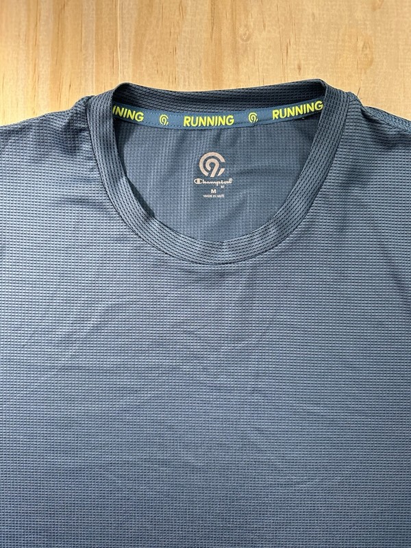 C9 by Champion Men’s Medium Shirt Blue Duo Dry Short Sleeve Running Athletic M gallery