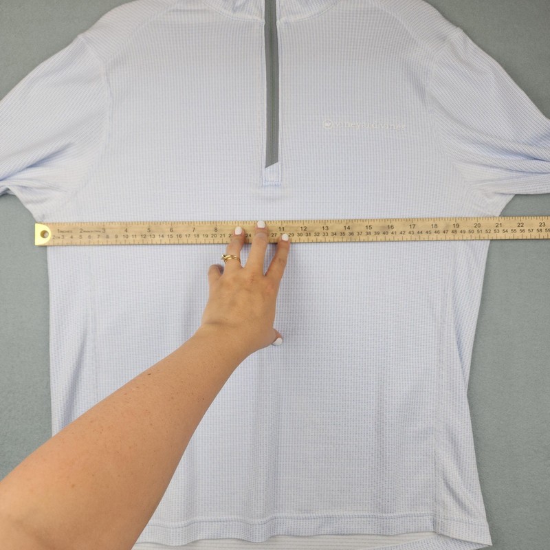 Vineyard Vines Pullover Mens Small Blue On The Go Sankaty Quarter Zip Top Golf gallery