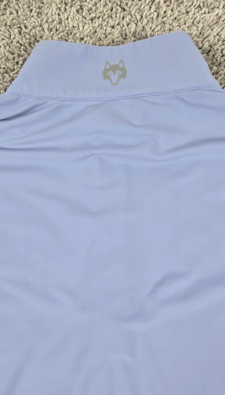Greyson Golf Pullover Shirt Jacket Mens Large Blue Quarter Zip Performance gallery