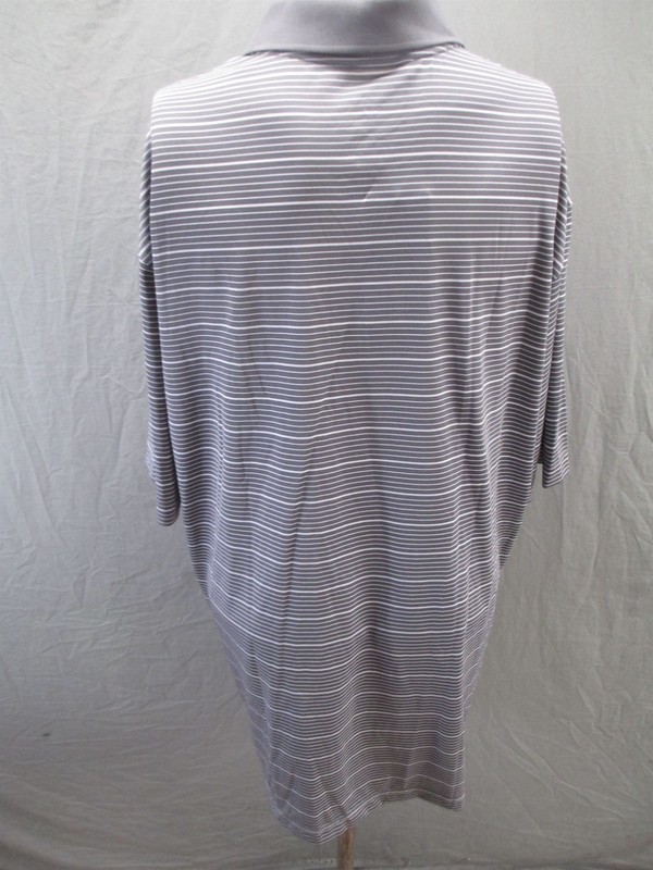 NWT Adidas Size L Mens Multicolor Striped Climalite Short Sleeve Sport Polo 896 gallery