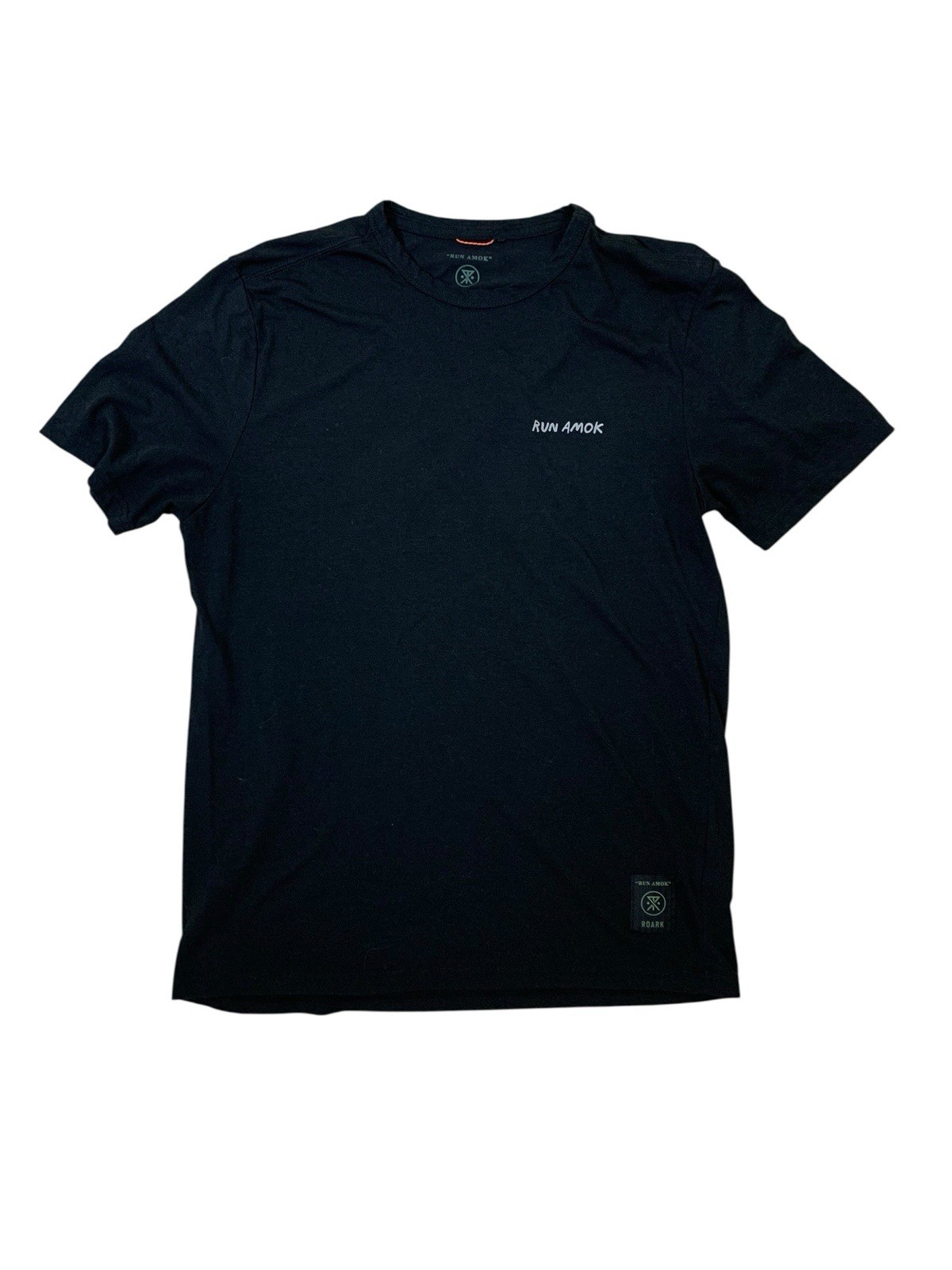 Roark Run Amok Black Drirelease Performance Athletic Training T Shirt Medium gallery